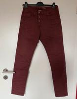 Please Hose Jeans Bordeaux / Weinrot Gr. XS Hessen - Frankenberg (Eder) Vorschau