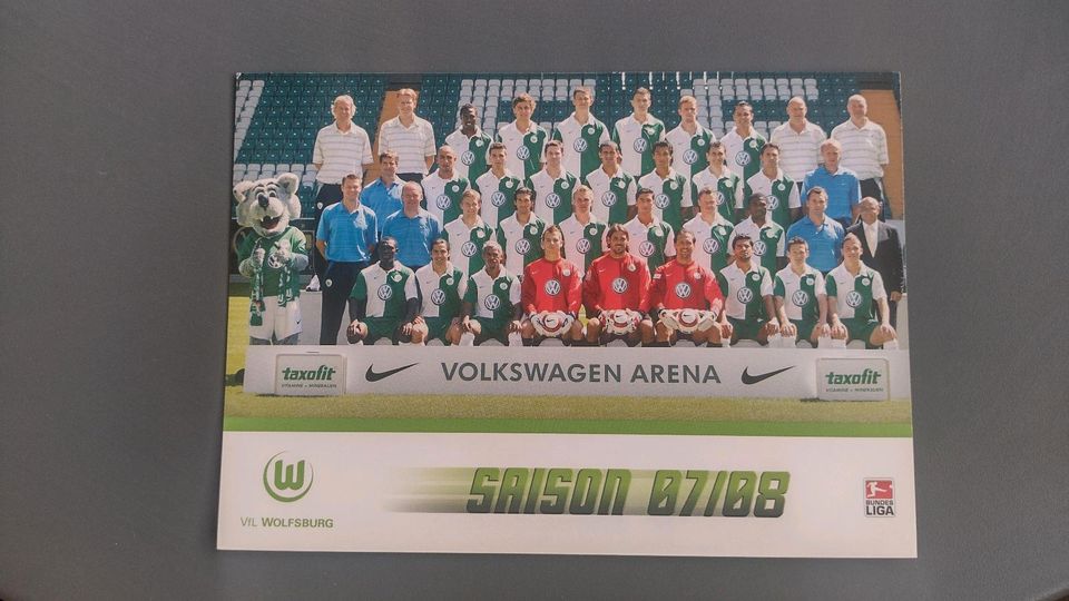 VfL Wolfsburg Mannschaftskarten in Langerwehe