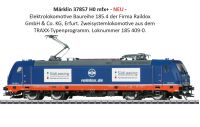 Märklin 37857 H0 mfx+, Neu, E-Lok BR185. 4 der Raildox GmbH & Co Bayern - Jettingen-Scheppach Vorschau