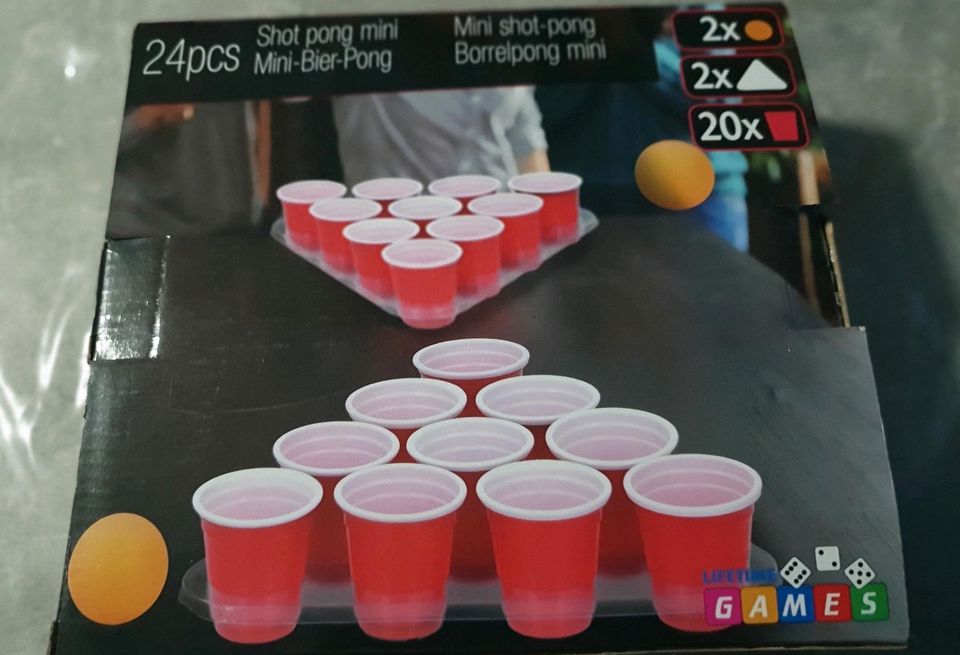 Mini- Bier- Pong - Party- Spiel, gebraucht... in Berlin - Lichtenberg |  Gesellschaftsspiele günstig kaufen, gebraucht oder neu | eBay Kleinanzeigen  ist jetzt Kleinanzeigen