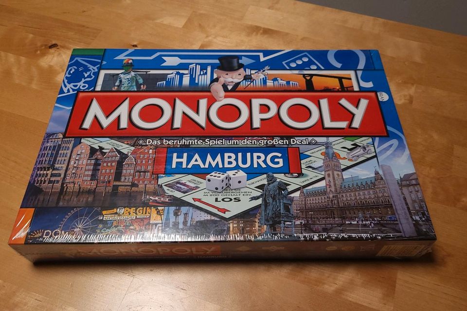 Monopoly Hamburg sehr selten *noch eingeschweißt * in Mengen