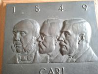 Bronzeplatte Carl Freudenberg Weinheim an der Bergstraße 40 Jahre Baden-Württemberg - Weinheim Vorschau