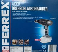 FERREX Akku Drehschlagschrauber, max. 400 Nm, 40V, neu in OVP Nordrhein-Westfalen - Erftstadt Vorschau