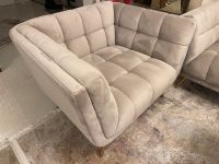 Sofa 3er Set Couch Samt Beige Richmond Design Schleswig-Holstein - Barsbüttel Vorschau