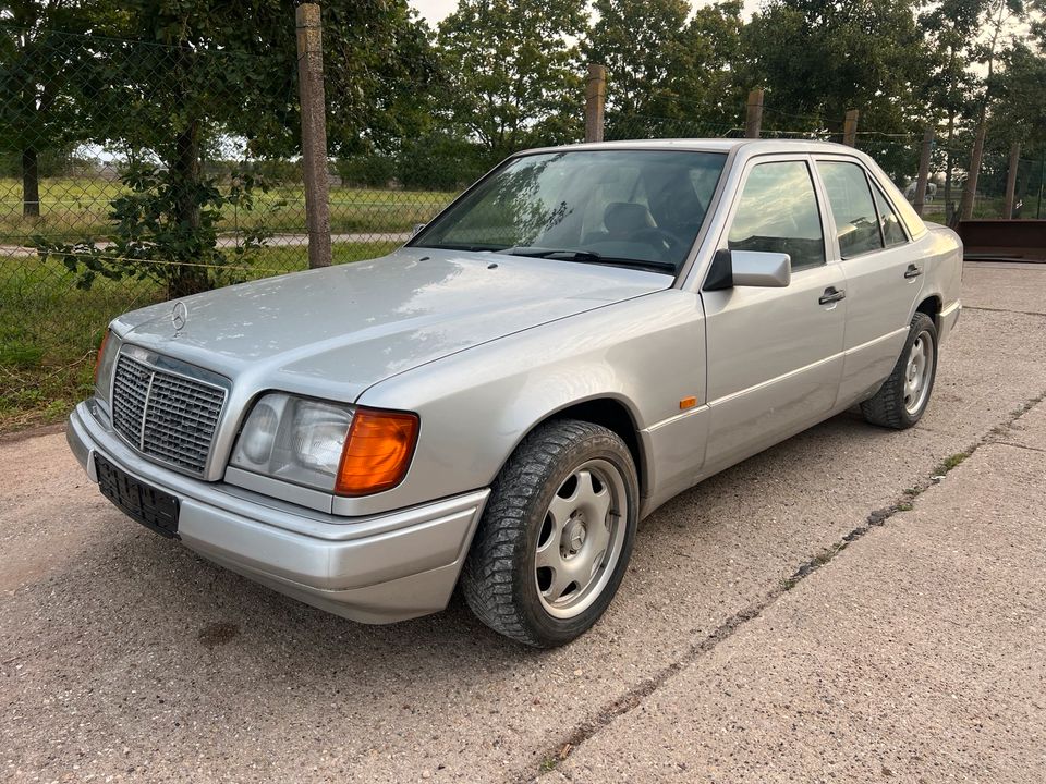 Mercedes Benz E 300D E300 W124 4matic Allrad Klima AHK Oldtimer in Osterweddingen