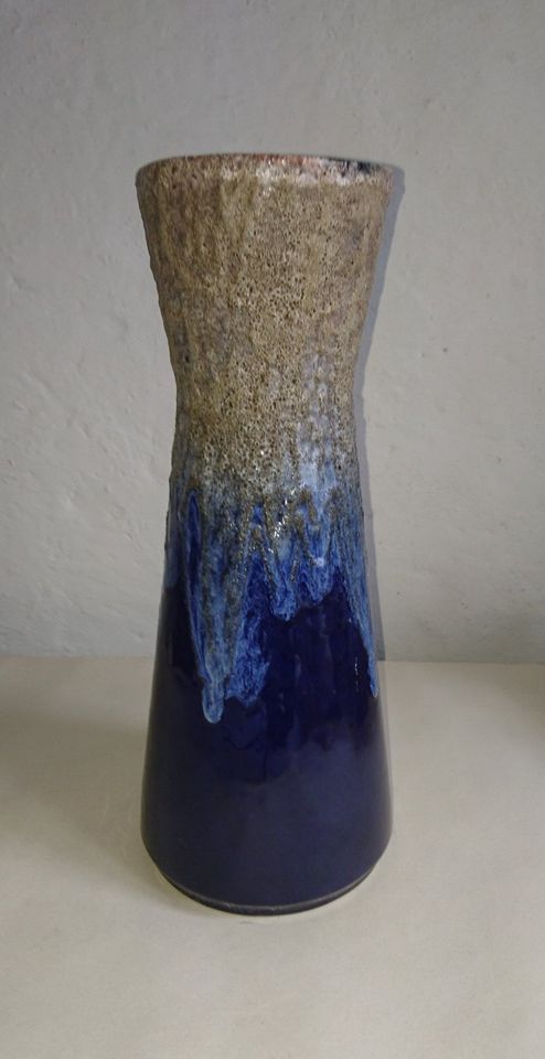 Dekorative alte blaue Vase ca. 35 cm hoch in Arnsberg