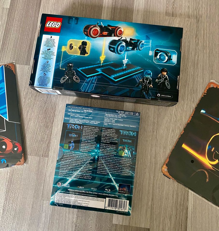 Tron Lego 21314 Bluray Blechschild Neu OVP in Oberhausen