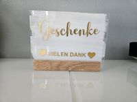 Acrylschild hochzeitsschild Geschenke gold Deko Hochzeit Nordrhein-Westfalen - Fröndenberg (Ruhr) Vorschau