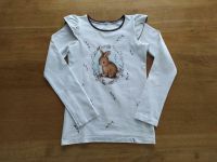 Handmade La-Shirt 152 weiß Hase Ostern MML Klimperklein Bayern - Wartenberg Vorschau