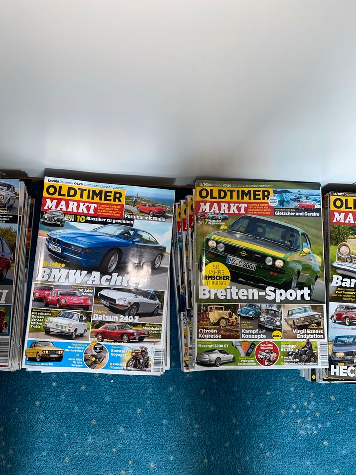 Oldtimer Markt Zeitschriften 99-23 komplette Sammlung in Weißenhorn