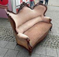Sehr schöne alte Jugenstil Couch mit Schäden Nordrhein-Westfalen - Solingen Vorschau