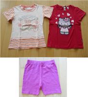 kurze Hose Größe 122 + T-Shirts Gr.122/128 - Hello Kitty Baden-Württemberg - Remseck am Neckar Vorschau