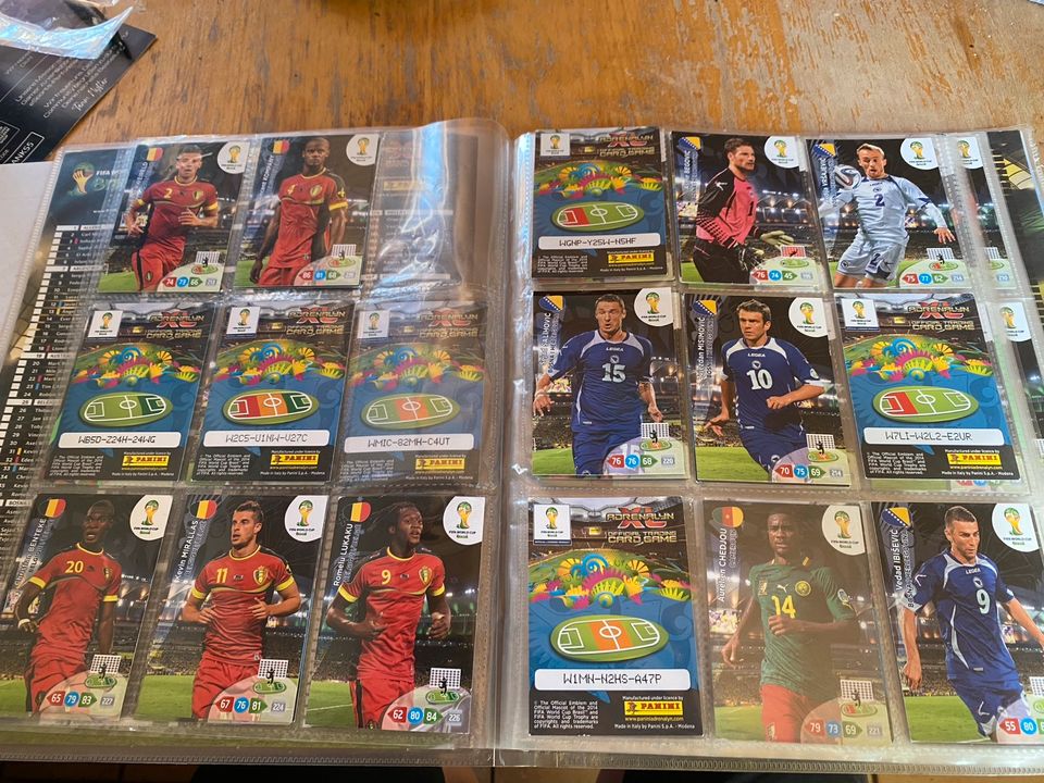 WM 2014 Brasil Sticker Heft Panini in Garmisch-Partenkirchen