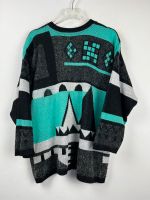 Vintage Crazy Pattern Pullover - Retro Sweater - 90s -Top - Gr. L Niedersachsen - Neuenhaus Vorschau
