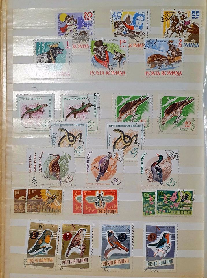 Briefmarken sammlung Posta Romina Romana   gestempelt kleiner in Westoverledingen