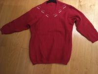 Warmer Pullover, Lammswolle mit Angora, rot Größe L Bayern - Winkelhaid Vorschau