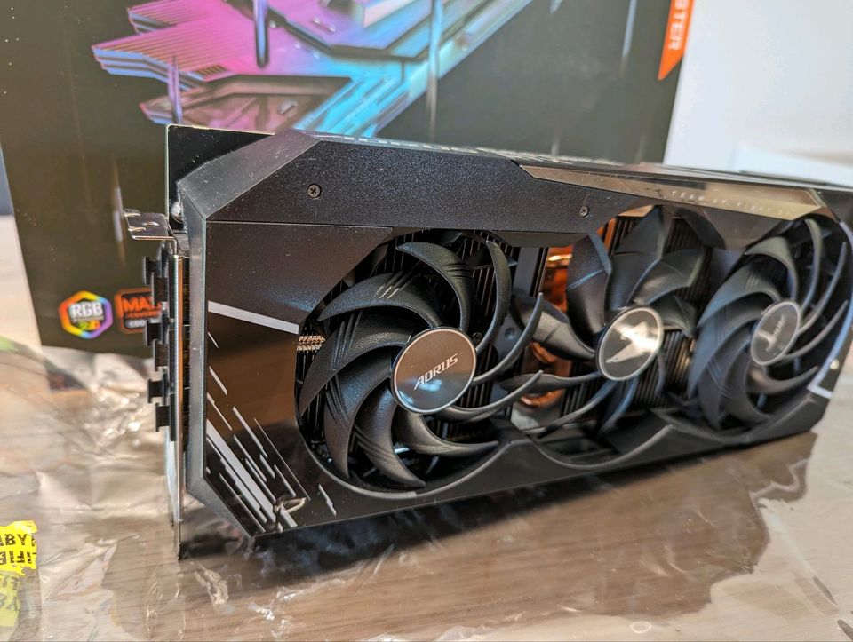 Nvidia GeForce RTX 3080 12GB Gigabyte Aorus Master OVP Garantie in Uhldingen-Mühlhofen