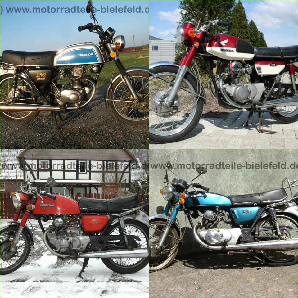 Honda CJ360T Oldtimer Twin - Ersatzteile wie CB250G CB360G CJ250T in Werther (Westfalen)