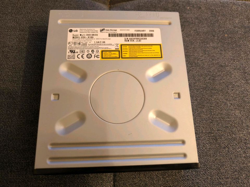 LG Super Multi DVD Drive GSA-H10N, DVD-Brenner - Rom Ver JL10 Jul in Verden