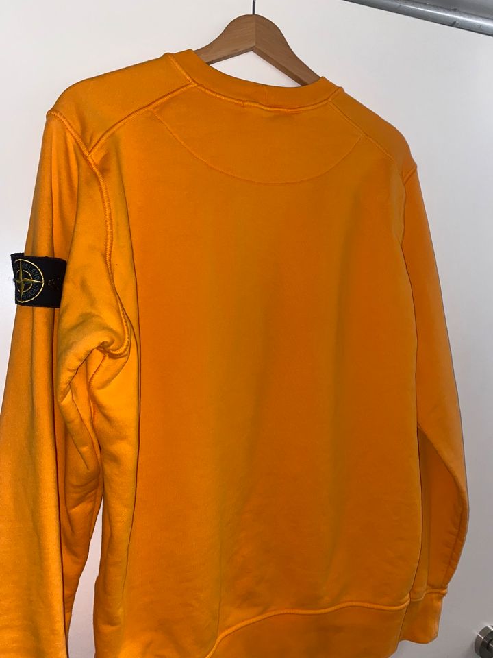 Stone Island Pullover/ Sweatshirt Orange in Wuppertal