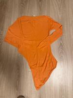 Stefanel Long Pullover asymmetrisch orange Gr S Hessen - Biblis Vorschau