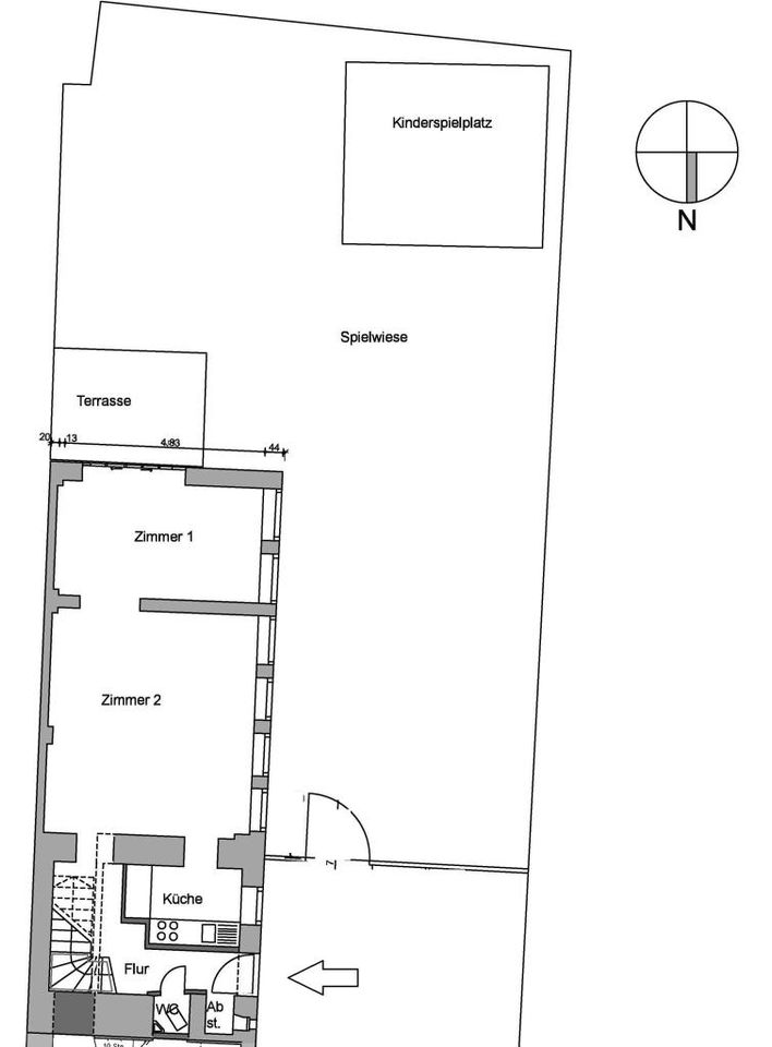 Einzigartiges Haus/Remise mit sehr großem Garten mitten in der City! in Berlin