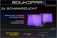 2x Schwarzlicht zur Vermietung - Partylicht - 2x100W Rheinland-Pfalz - Nastätten Vorschau