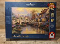 Thomas Kinkade Puzzle – Bei der alten Brücke - 1000 Teile Niedersachsen - Regesbostel Vorschau