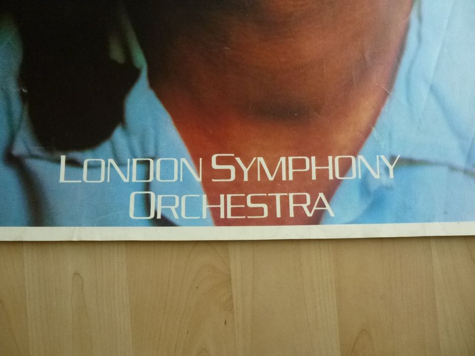 Frank Zappa, London Symphony Orchestra, Poster, alt in Schliengen