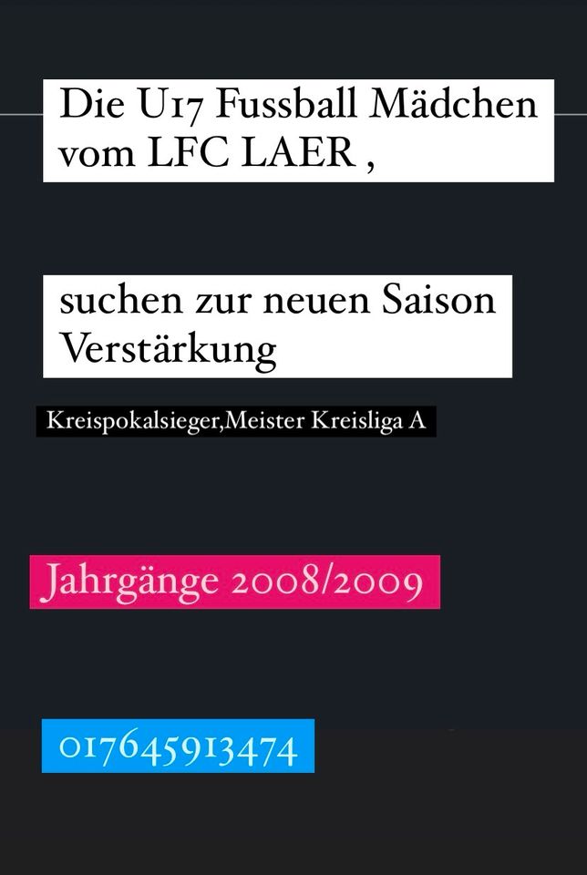 Fußball Mädchen gesucht in Bochum