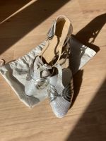 Neue Tanzschuhe Silber Hochzeit Glitzer Brautschuhe Schleswig-Holstein - Schlesen Vorschau