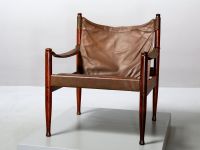 Mid Century Safari Chair Erik Wørts Niels Eilersen, Dänemark Hessen - Hanau Vorschau