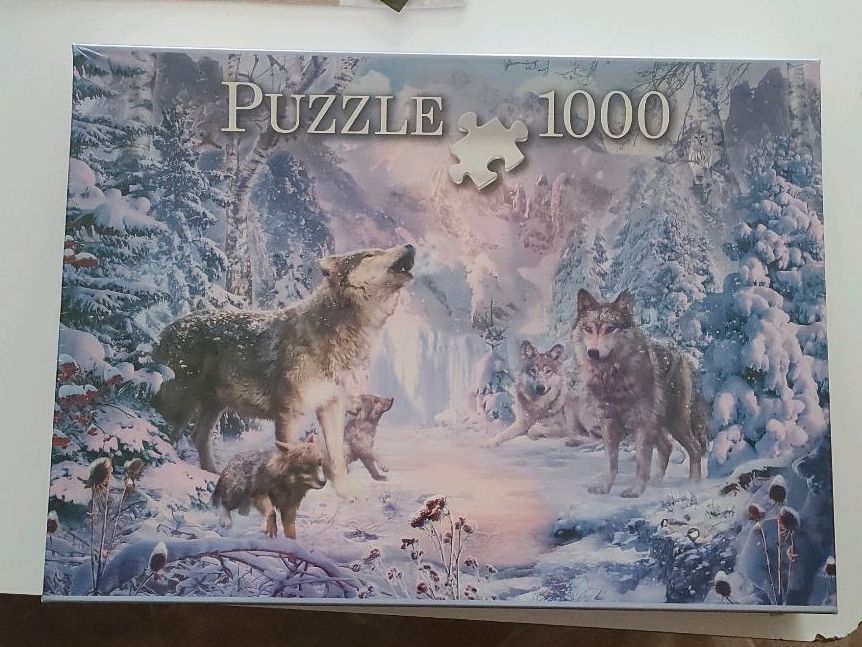 Puzzle Wolf Motiv in Vienenburg