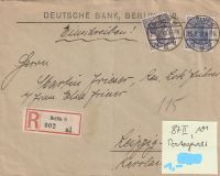 Briefmarken Briefe II. Einschreiben u.ä. ab -,50 € Sachsen-Anhalt - Seegebiet Mansfelder Land Vorschau