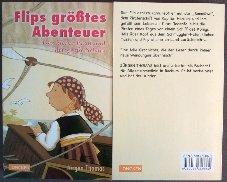 Verkaufe Kinderroman " Flips größtes Abenteuer " in Braunschweig