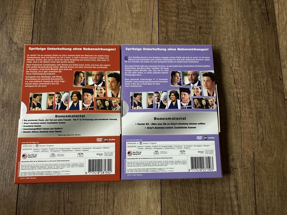 Grey‘s Anatomy 6. Staffel (Teil 1+2) in Bremen