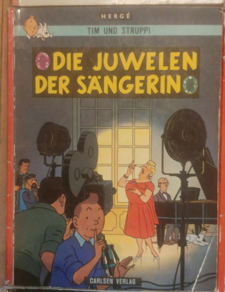 Tim und Struppi Comic Sammlung 1-23 Erstausgabe Erstauflage in Mücheln (Geiseltal)