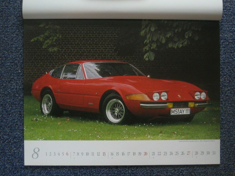 Oldtimer Classic Cars Kalender 2006 HUK in Bonn