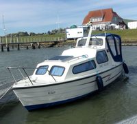 Kajütboot mit Außenbordmotor, Mayland Niedersachsen - Dornum Vorschau