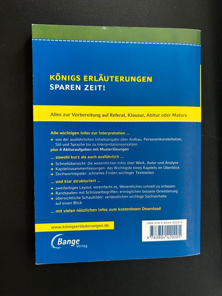 Erich Kästner/ Fabian die Geschichte eines Moralisten+Erläuterung in Koblenz