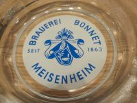 Bonnet Brauerei Meisenheim Glas Aschenbecher Selten Rheinland-Pfalz - Becherbach bei Kirn, Nahe Vorschau
