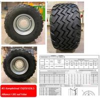 Komplettrad 710/50 R26.5 Alliance I-381 auf Felge Niedersachsen - Bad Laer Vorschau