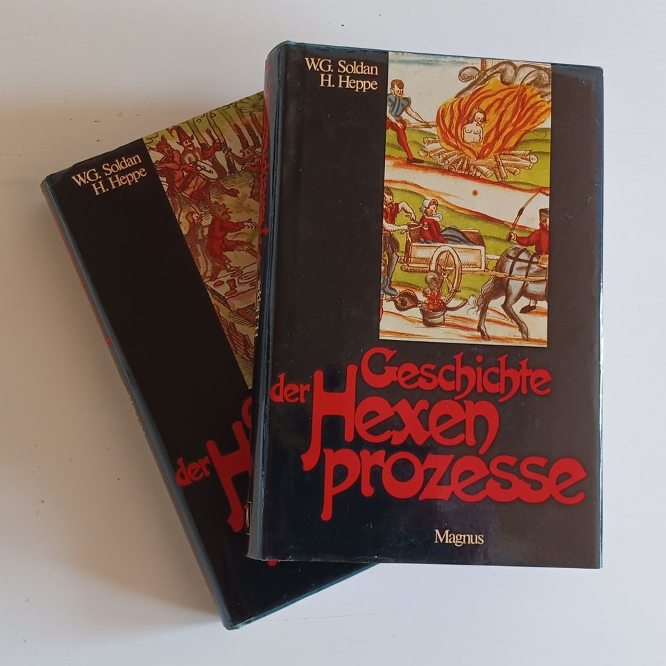 Geschichte der Hexen Prozesse Band 1&2 Buch…. Siehe Bilder in Schifferstadt