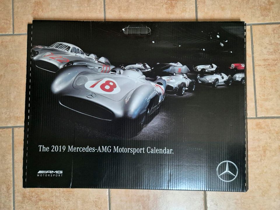 Mercedes-Benz AMG Motorsport Kalender 2019 OVP in Tabarz/Thüringer Wald