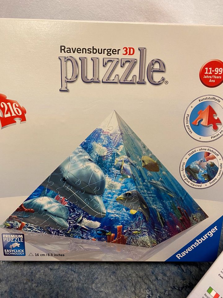 Ravensburger 3D Puzzle Pyramide Unterwasserwelt in Brandenburg -  Altlandsberg | eBay Kleinanzeigen ist jetzt Kleinanzeigen