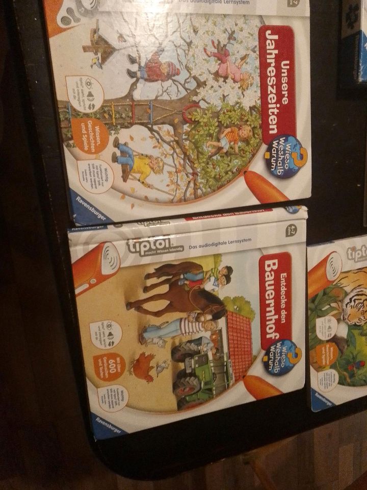 Tip Toi Sammlung Bücher Spiel Puzzle in Königswalde