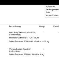 Intex Pool Set 457x122 NEU OVP Bayern - Kissing Vorschau