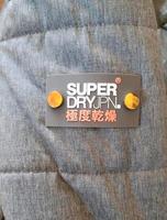 Superdry Druckknopf Schild Accessoires für graue Winterjacke Sachsen-Anhalt - Zeitz Vorschau