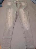 graue Jeanshose Jeans Hose  Gr 46 /48 Brandenburg - Hennigsdorf Vorschau