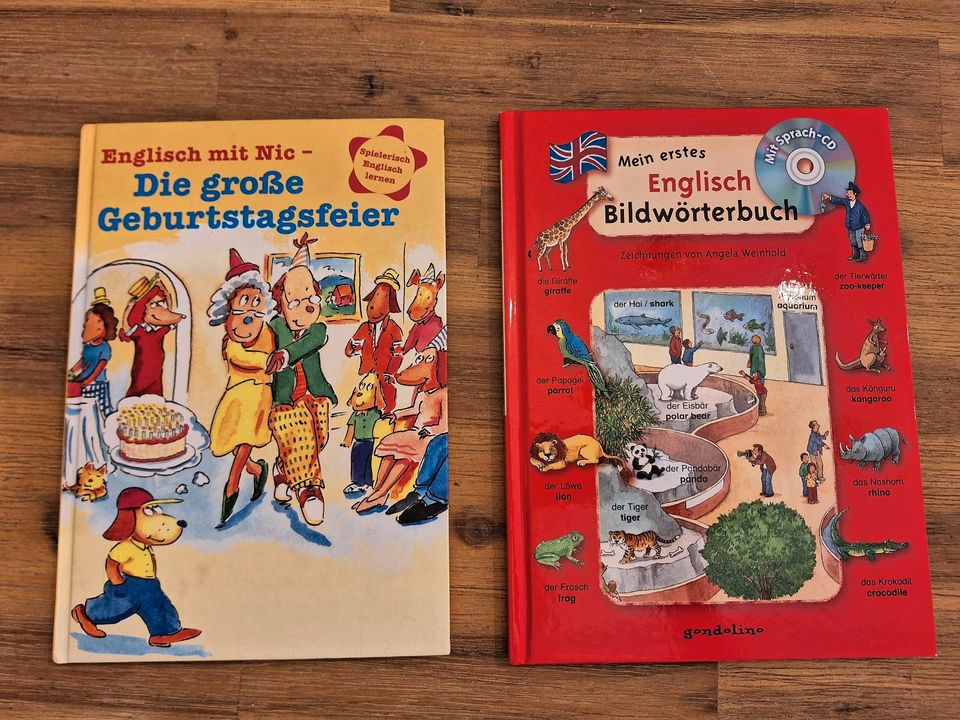 Englisch lernen Wörterbuch und Lesebuch und Spiel in Hamburg